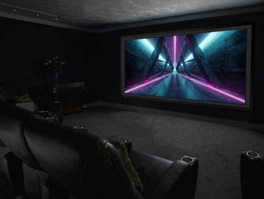 Projector Installation in a home theater